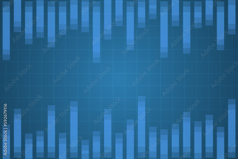 Blue Stock Market Trading Background. Wallpaper. Finance Banner. Economic. Graph. Vector Illustration Blue Stock Market Trading Background. Wallpaper. Finance Banner. Economic. Graph. Vector Illustration