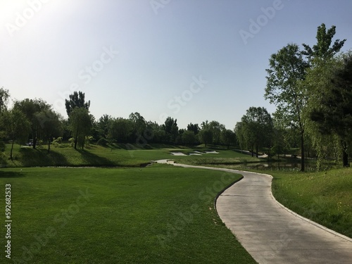 a beautiful golf course © 광필 이