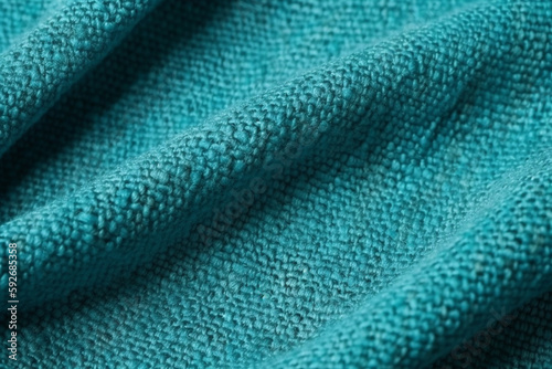 fabric texture background. blue. generative ai