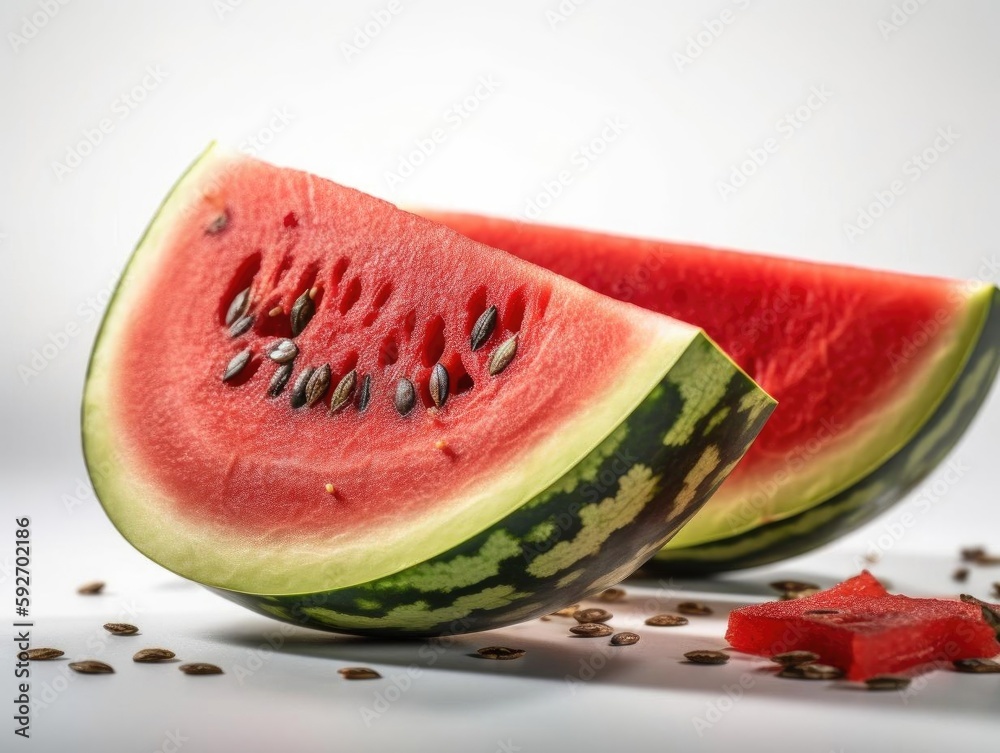 Close-Up of Ripe Watermelon, Fresh and Juicy, Looking Delicious Close-Up of Ripe Watermelon, Fresh and Juicy, Looking Delicious