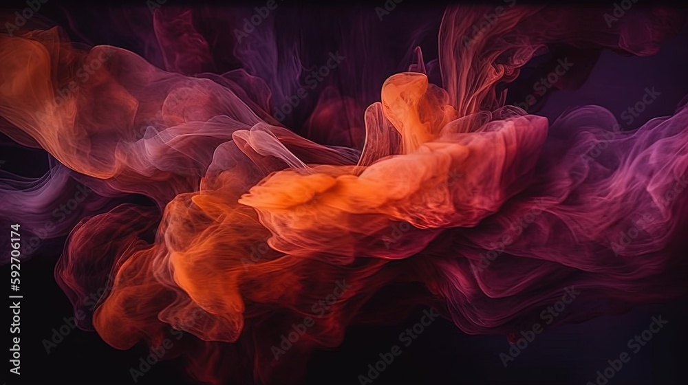 Obraz premium Dark orange brown purple abstract texture. Gradient. Cherry gold vintage elegant background with space for design