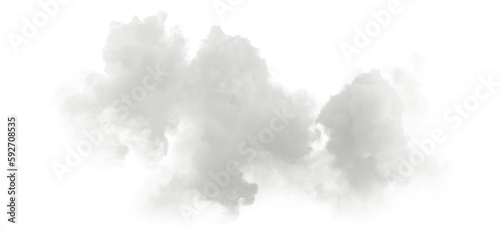 Free shapes clouds on transparent backgrounds abstract 3d illustration png