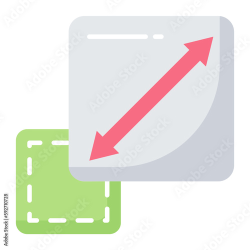 Scalability Flat Icon