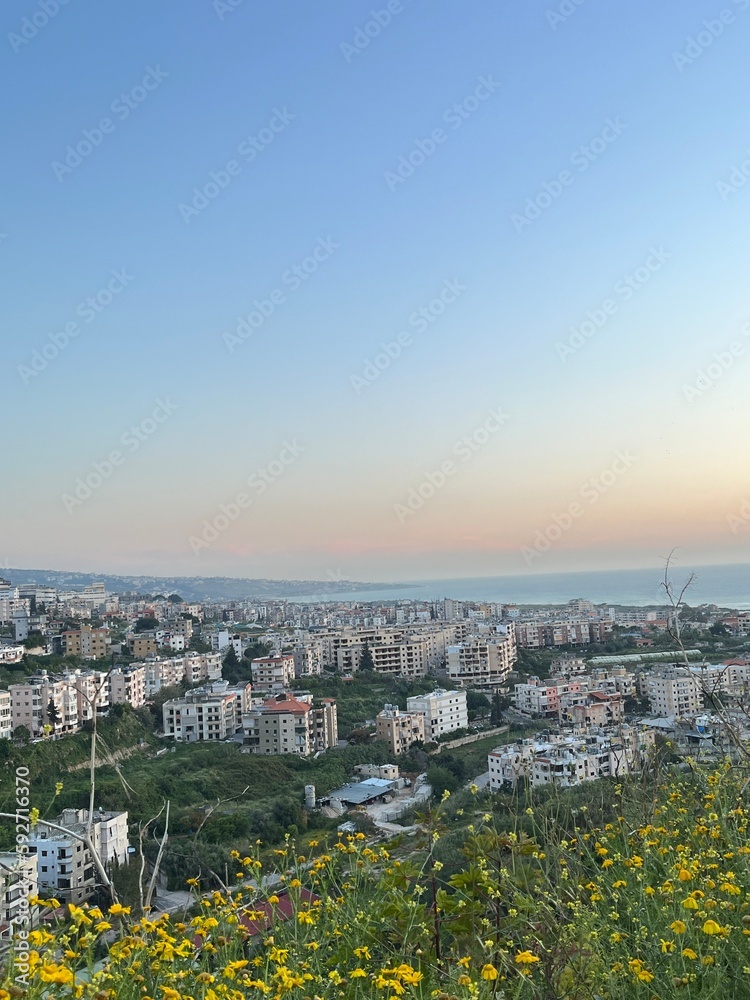 Obraz premium view of the city