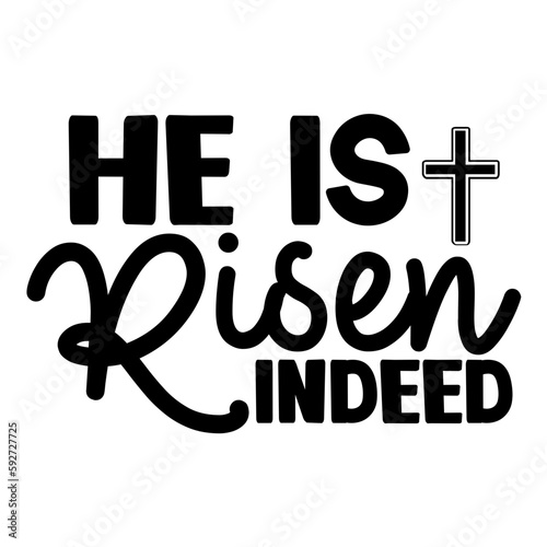 He is risen indeed svg