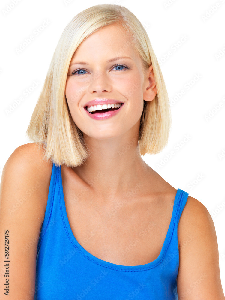 Woman in portrait, happy and smile with face, positive mindset isolated on transparent, png background. Beautiful young female, happiness and positivity with beauty, inspiration and confident Woman in portrait, happy and smile with face, positive mindset isolated on transparent, png background. Beautiful young female, happiness and positivity with beauty, inspiration and confident