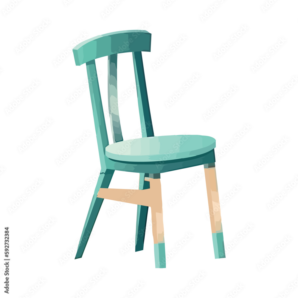 Empty chair rests Empty chair rests