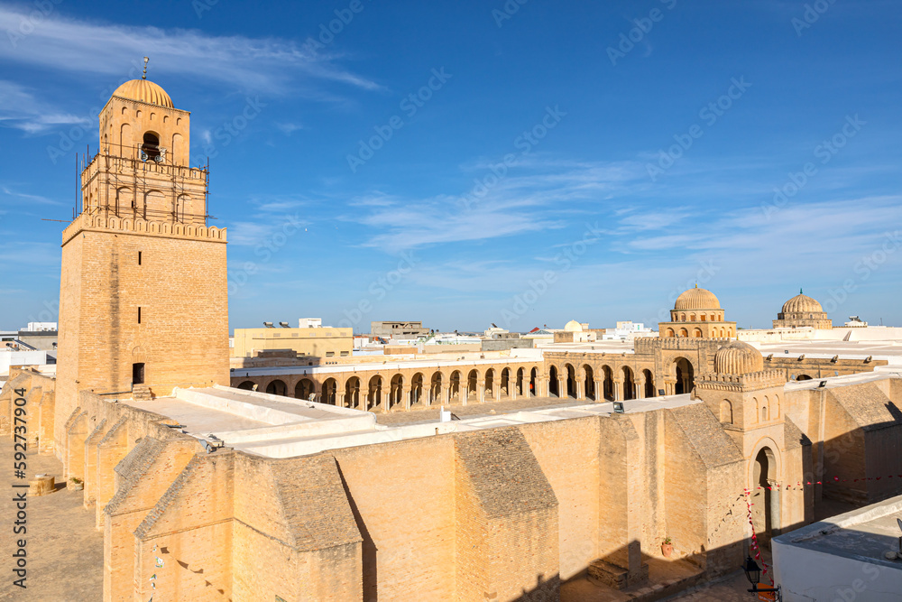 Mosque of the Three Doors, Kairouan, Tunisia