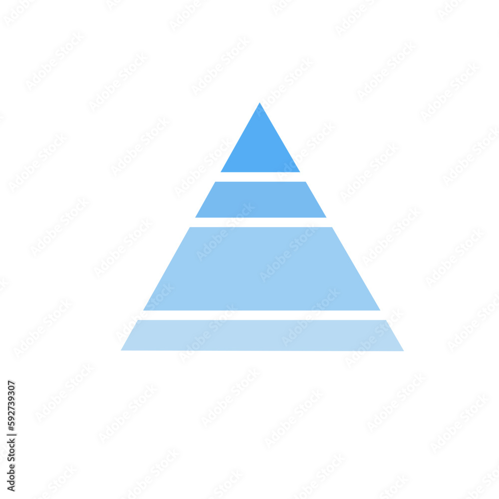 Infographic Diagram Triangle Icon Infographic Diagram Triangle Icon