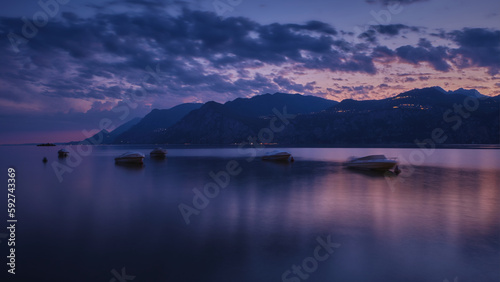 Garda Lake Sunset - Italy