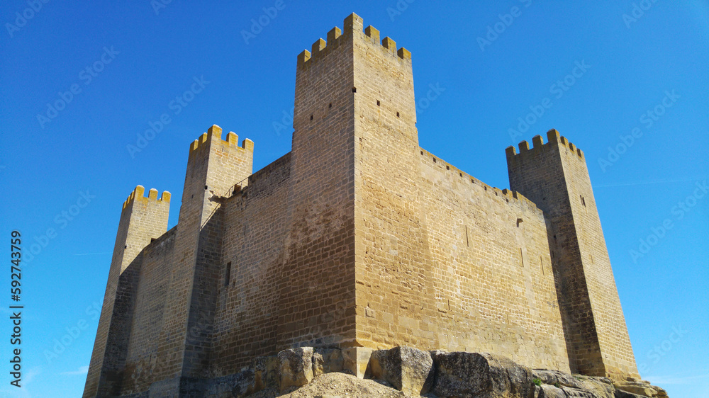 Castillo fortificado medieval