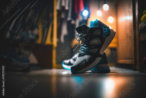 Sneakers. Generative AI © Andrii 
