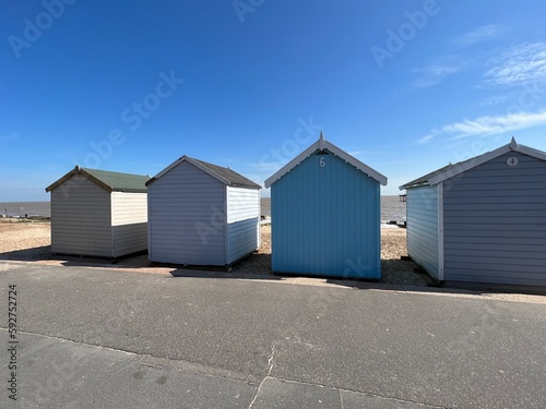 beach huts at the beach
