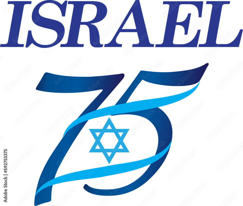 Happy israel independence day 2023 yom haatzmaut for hebrew year 5783