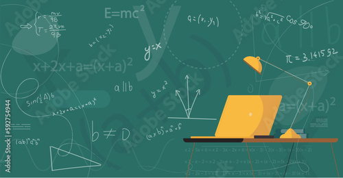 back to school on blackboard