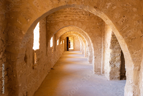 arches of the castle