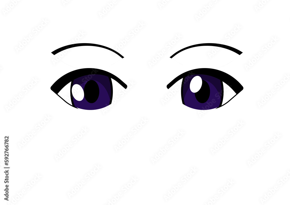 2d anime manga woman colourful eyes 2d anime manga woman colourful eyes