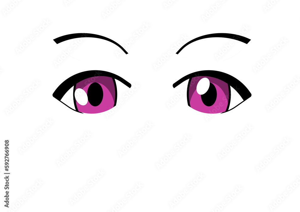 2d anime manga woman colourful eyes 2d anime manga woman colourful eyes