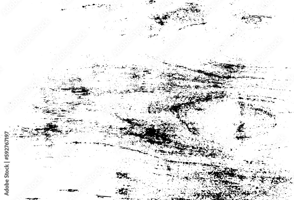 Fototapeta premium Rustic grunge vector texture with grain and stains. Abstract noise background. Weathered surface. Dirty and damaged. Detailed rough backdrop. Vector graphic illustration with transparent white. EPS10.