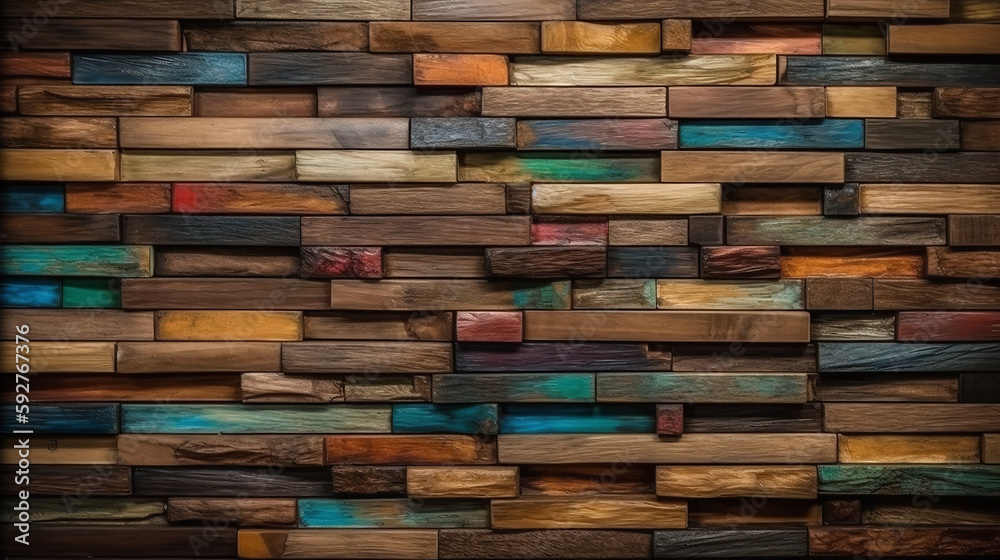 Wood aged art architecture texture abstract block stack on the wall for background Wood aged art architecture texture abstract block stack on the wall for background