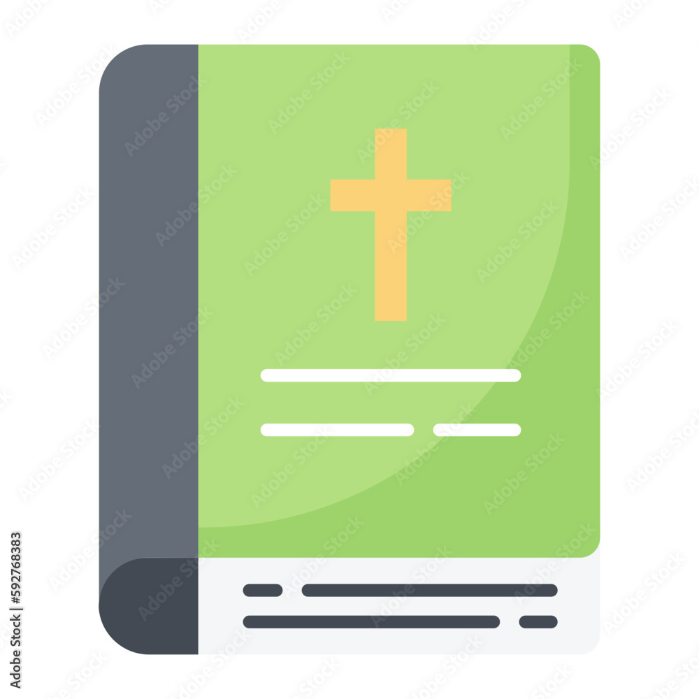 Obraz premium Bible Flat Icon