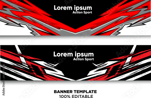 Social media cover racing concept