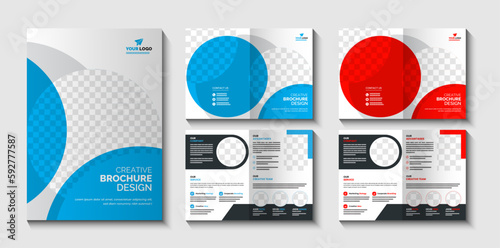 This corporate business brochure layout template for the company. cretive brochure, profile ,annual report flyers, leaflet, magazines, book with cover page for your business. 