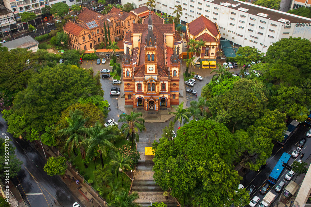 Partial view of the Church of São José