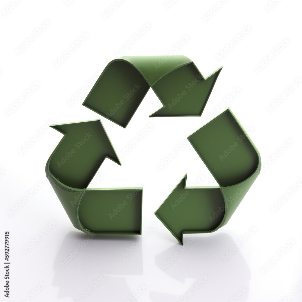 AI generated, Recycling Logo AI generated, Recycling Logo