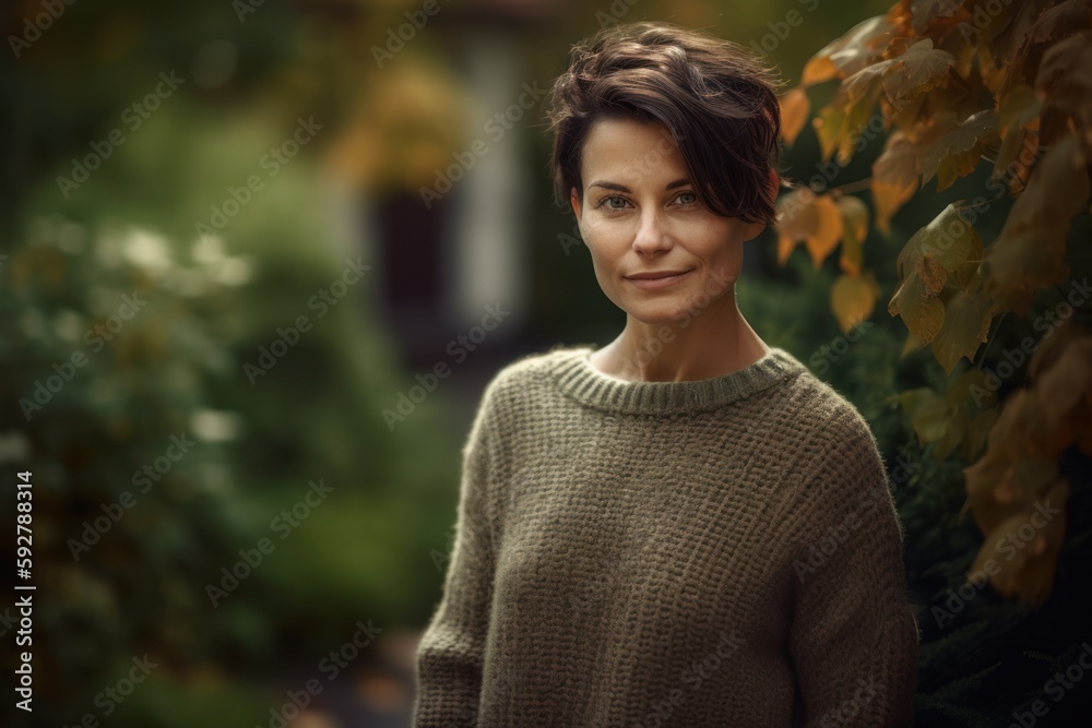 Portrait of a beautiful young woman in the autumn park. Beauty, fashion. Portrait of a beautiful young woman in the autumn park. Beauty, fashion.
