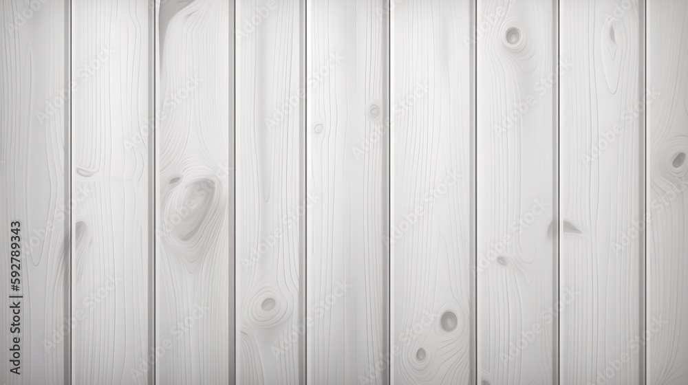 white wooden wall background generated by AI