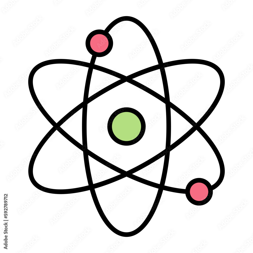 Science Line Color Icon Science Line Color Icon