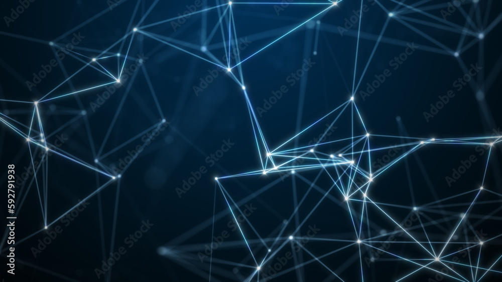 Abstract technology background from lines and dots. Space geometrical backdrop Abstract technology background from lines and dots. Space geometrical backdrop