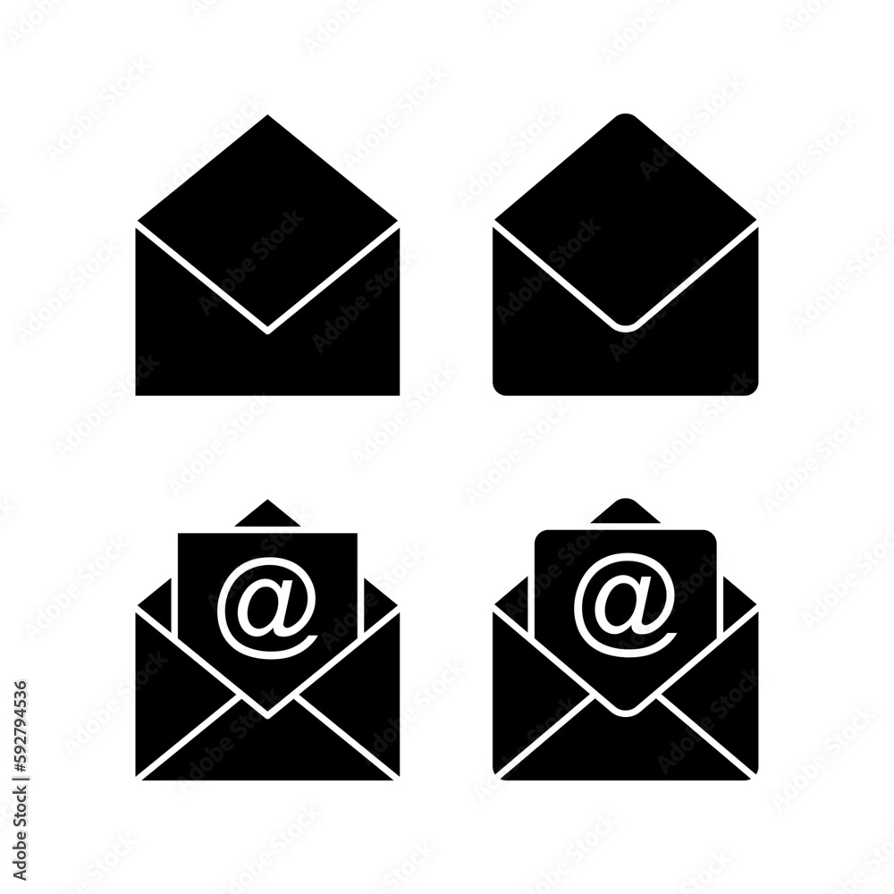 Mail icon vector illustration. email sign and symbol. E-mail icon. Envelope icon Mail icon vector illustration. email sign and symbol. E-mail icon. Envelope icon