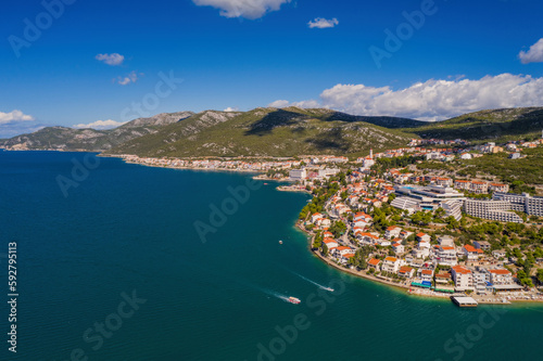 NEUM  BOSNIA AND HERZEGOVINA  a seaside resort on the Adriatic Sea  is the only coastal access in Bosnia and Herzegovina. September 2020