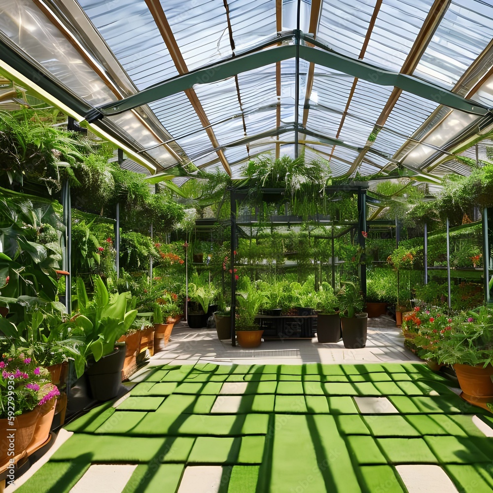 Beautiful Greenhouse13, Generative AI Beautiful Greenhouse13, Generative AI
