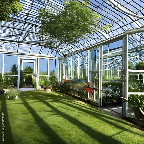 greenhouse,grass