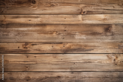 Wooden texture. Rustic wood texture. Wood background. Wooden plank floor background - made with generative ai