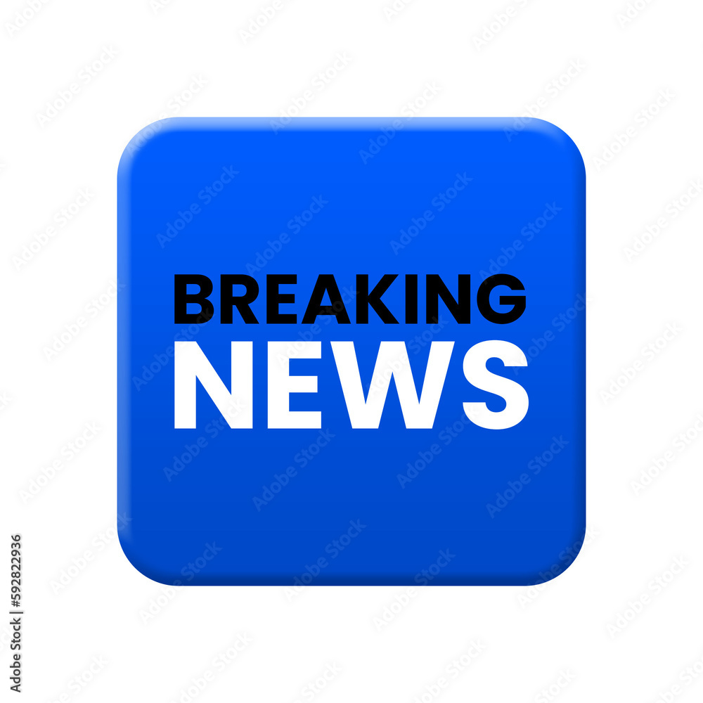 breaking news icon blue design template transparent breaking news icon blue design template transparent