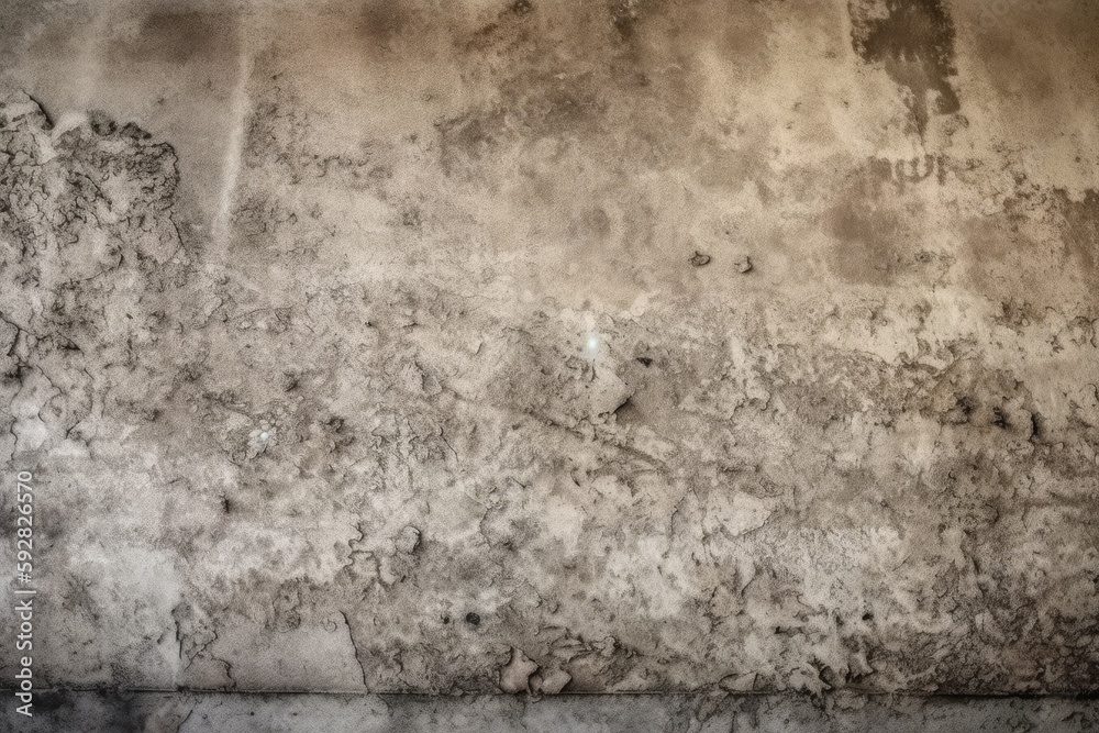 Obraz premium monochromatic concrete wall texture. Generative AI