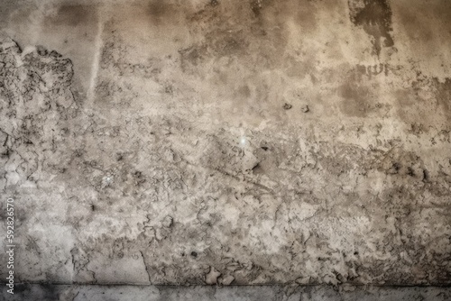 monochromatic concrete wall texture. Generative AI