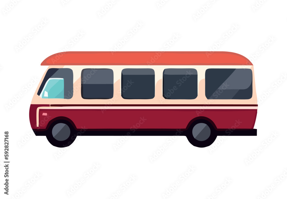 Transportation icon car van