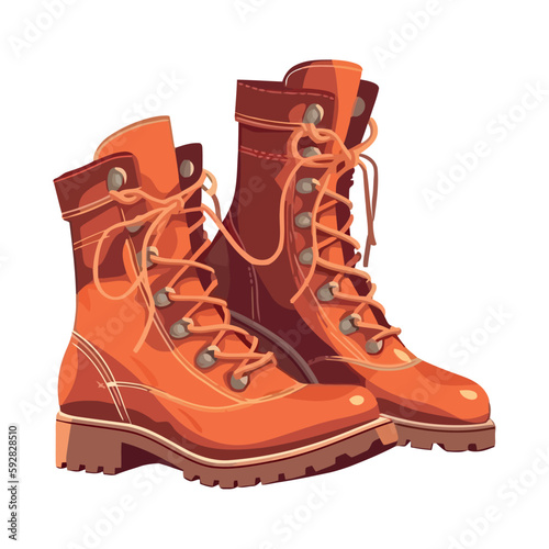 Fashionable sports shoes for hiking