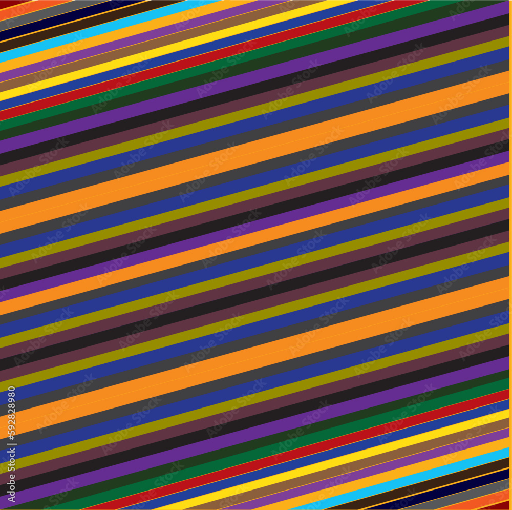 Striped background from line of the miscellaneous colour
