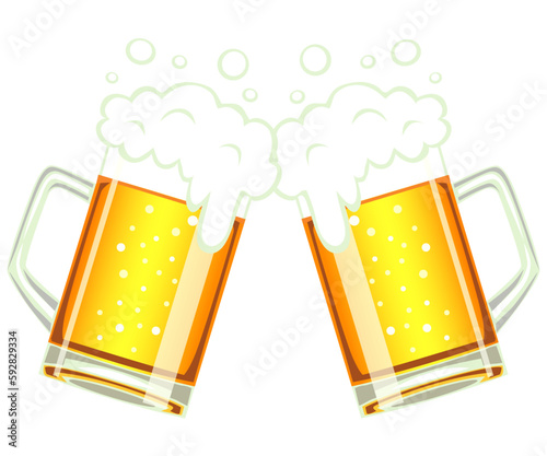 ビール（乾杯）