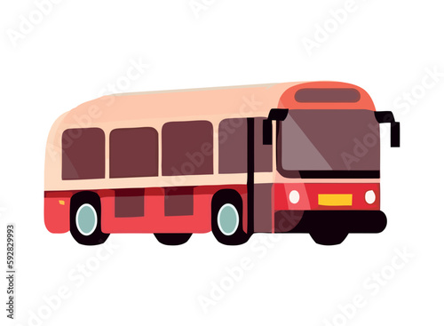 Tour bus speeds on journey, carrying passengers