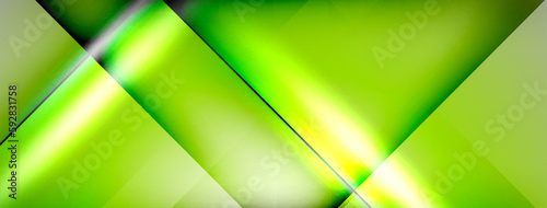 Light and shadow squares and lines abstract background
