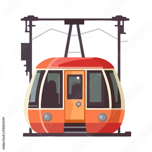 Traveling city cableway Transportation