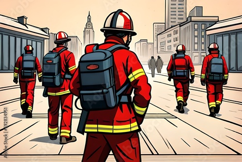 International Firefighters' Day: A Time to Give Thanks to Our Firefighters generative ai