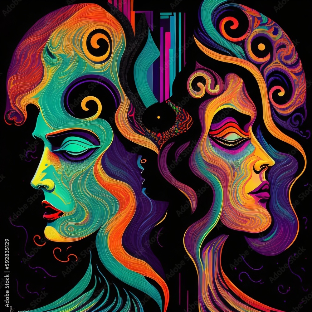 duality of a woman duality of a woman